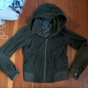 Corduroy army green Bella Swan Twilight jacket